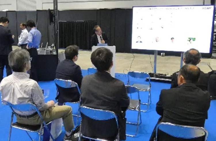 ブース講演の様子