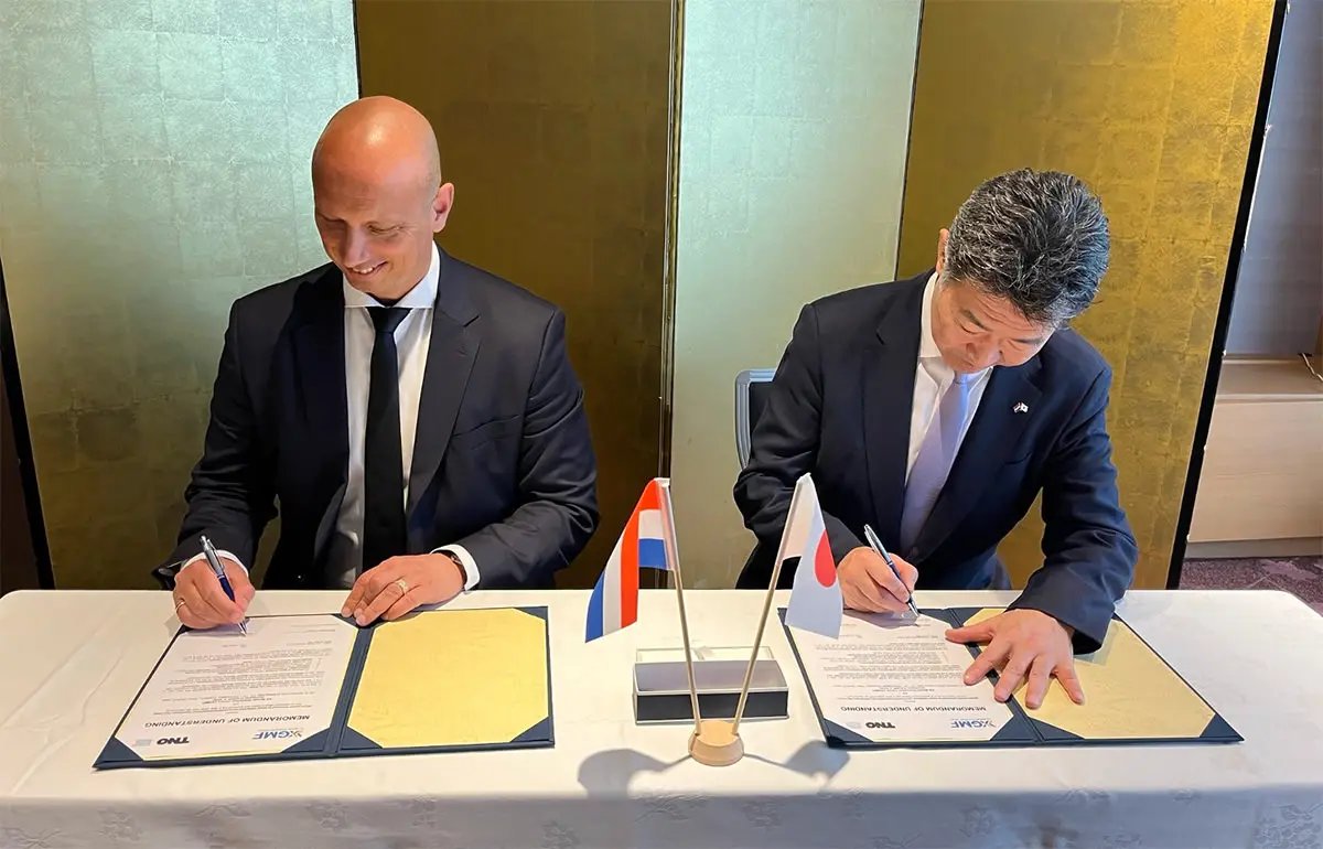 Collaboration between TNO and XGFM signed in Japan