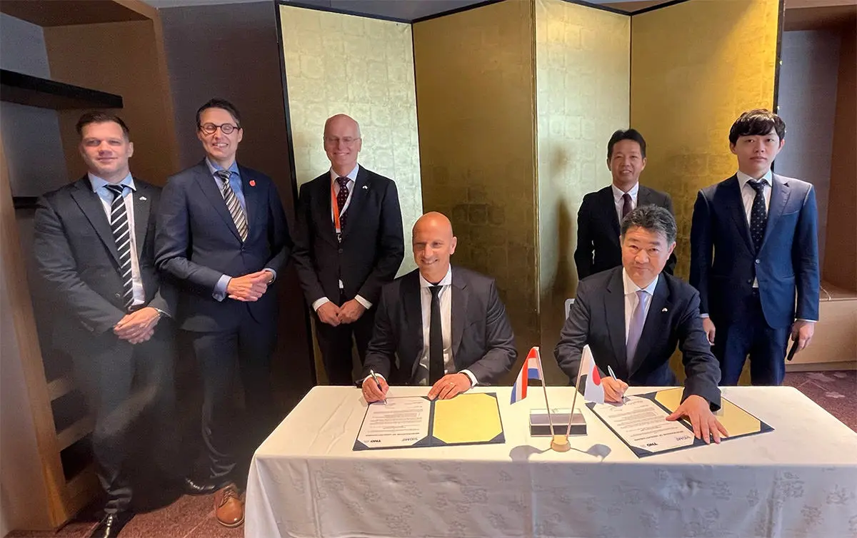Collaboration between TNO and XGFM signed in Japan